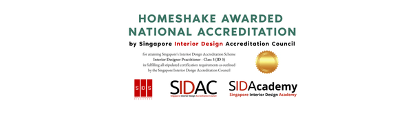 HomeShake Receives Singapore's Official Interior Design Accreditation for Knowledge & Fair Practices