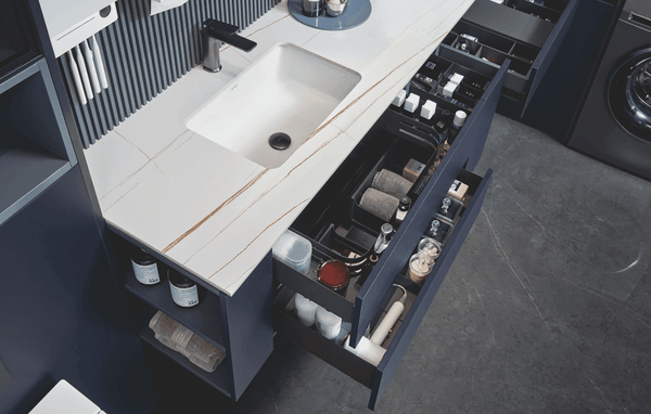 What is the best countertop solution for my bathroom vanity cabinet? - HomeShake