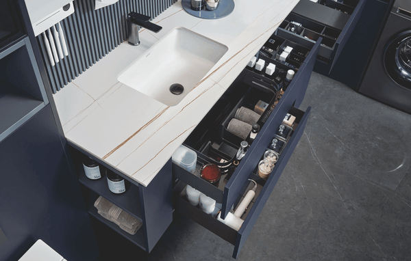 What is the best countertop solution for my bathroom vanity cabinet? - HomeShake