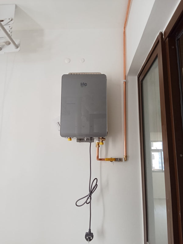 gas water heater installed by city gas in singapore bto flat