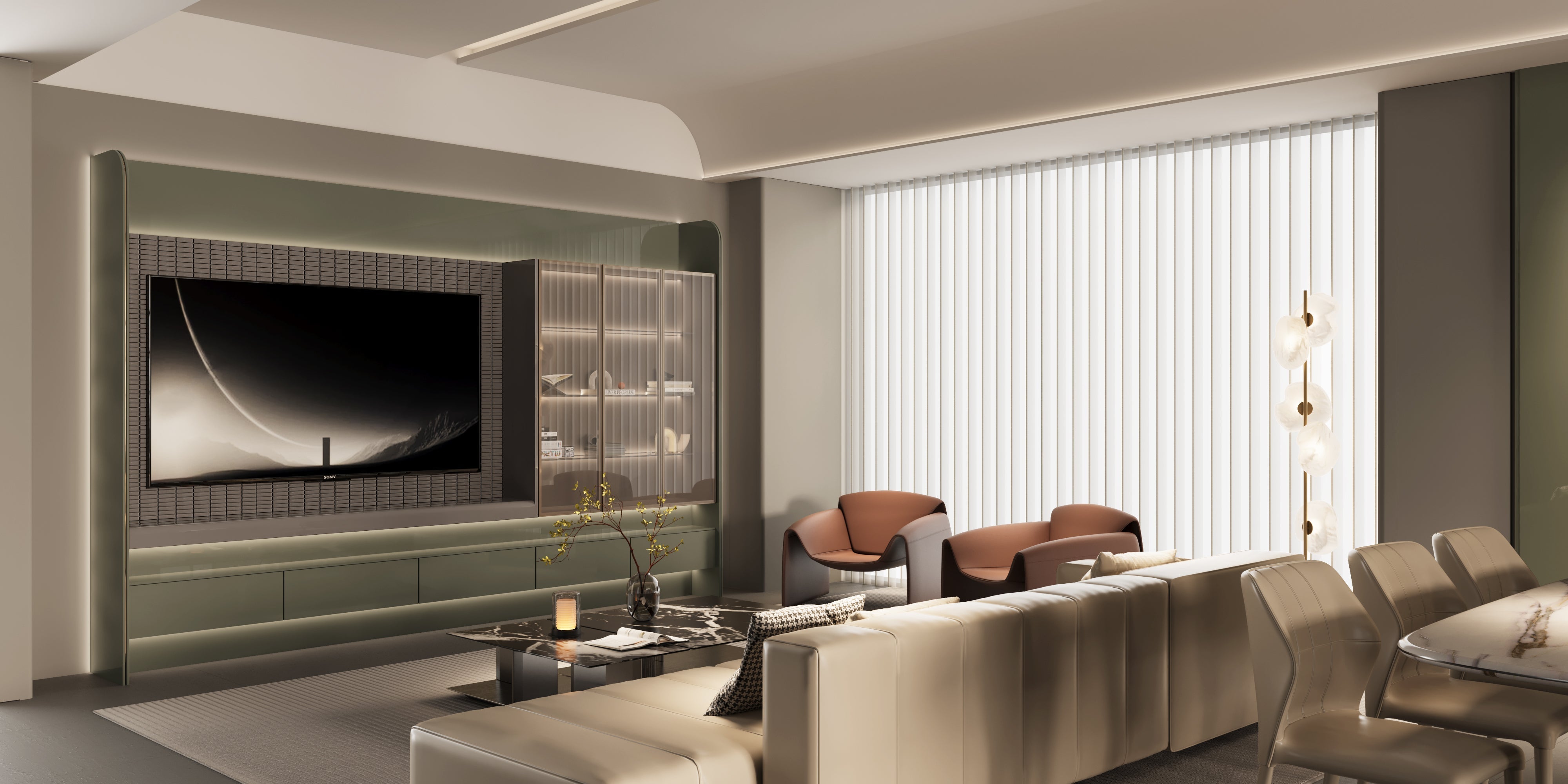 TV Consoles & Feature Walls (Formaldehyde-Free)