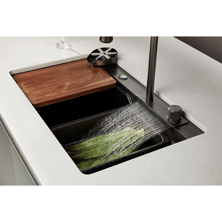 OPPEIN Premium Kitchen Sink & Faucet Bundle