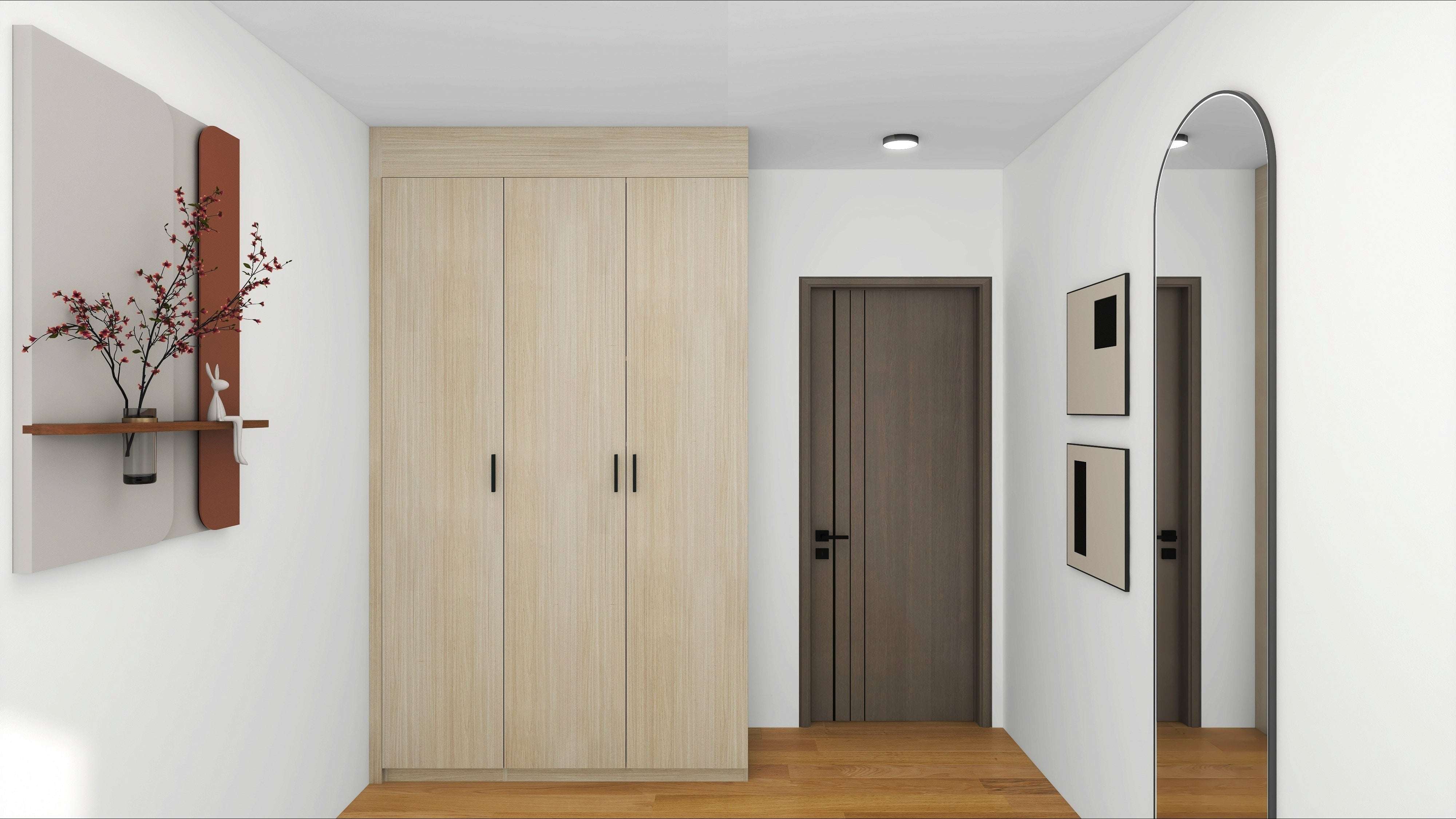 HDB 3-Door Wardrobe (Formaldehyde-Free)