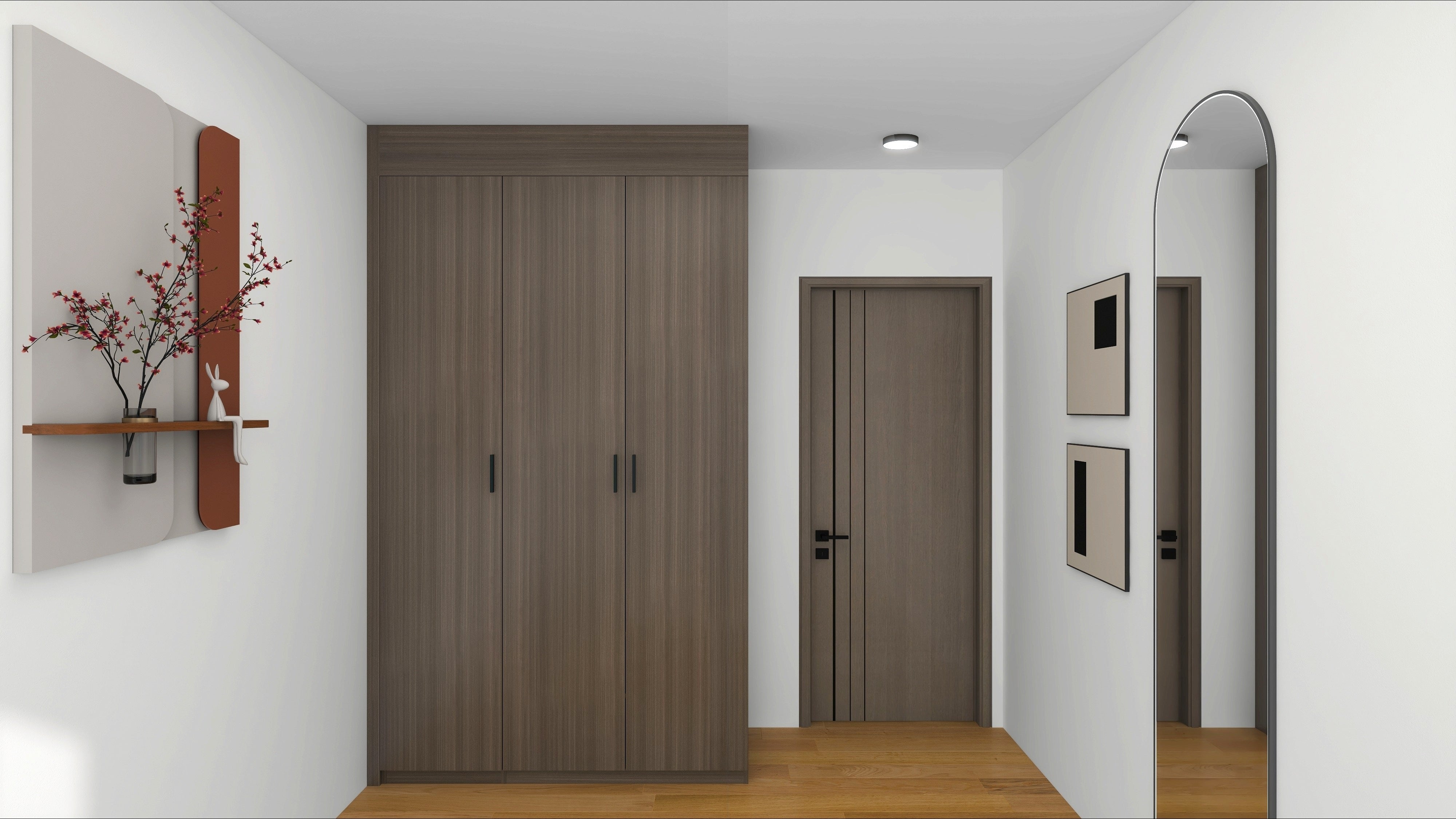 HDB 3-Door Wardrobe (Formaldehyde-Free)