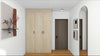 HDB 3-Door Wardrobe (Formaldehyde-Free)