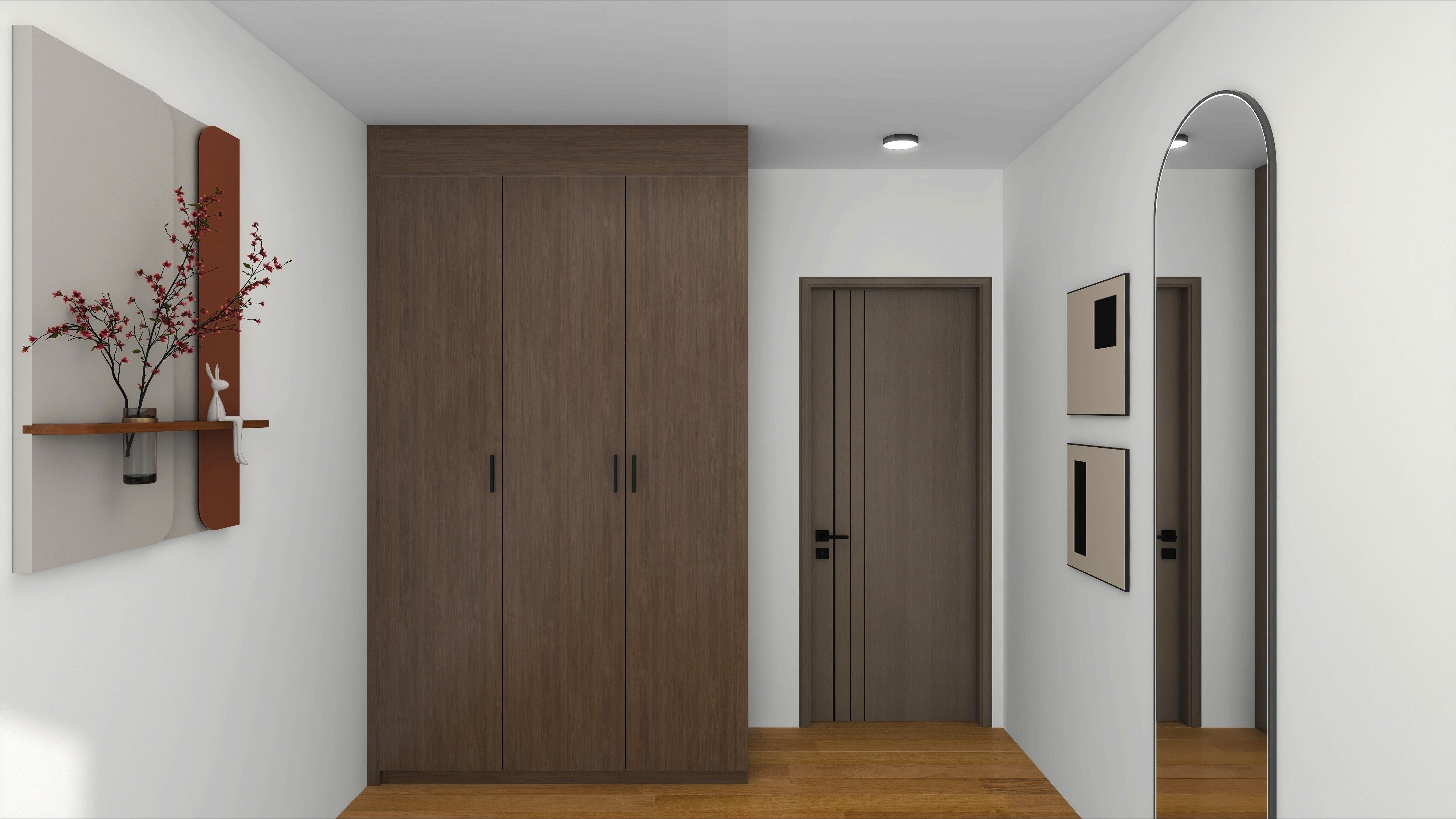 HDB 3-Door Wardrobe (Formaldehyde-Free)