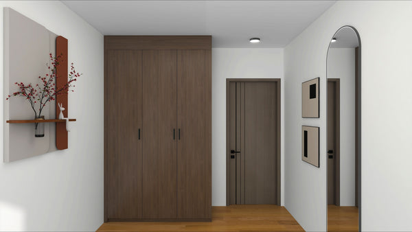HDB 3-Door Wardrobe (Formaldehyde-Free)