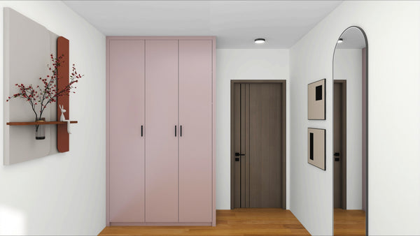HDB 3-Door Wardrobe (Formaldehyde-Free)