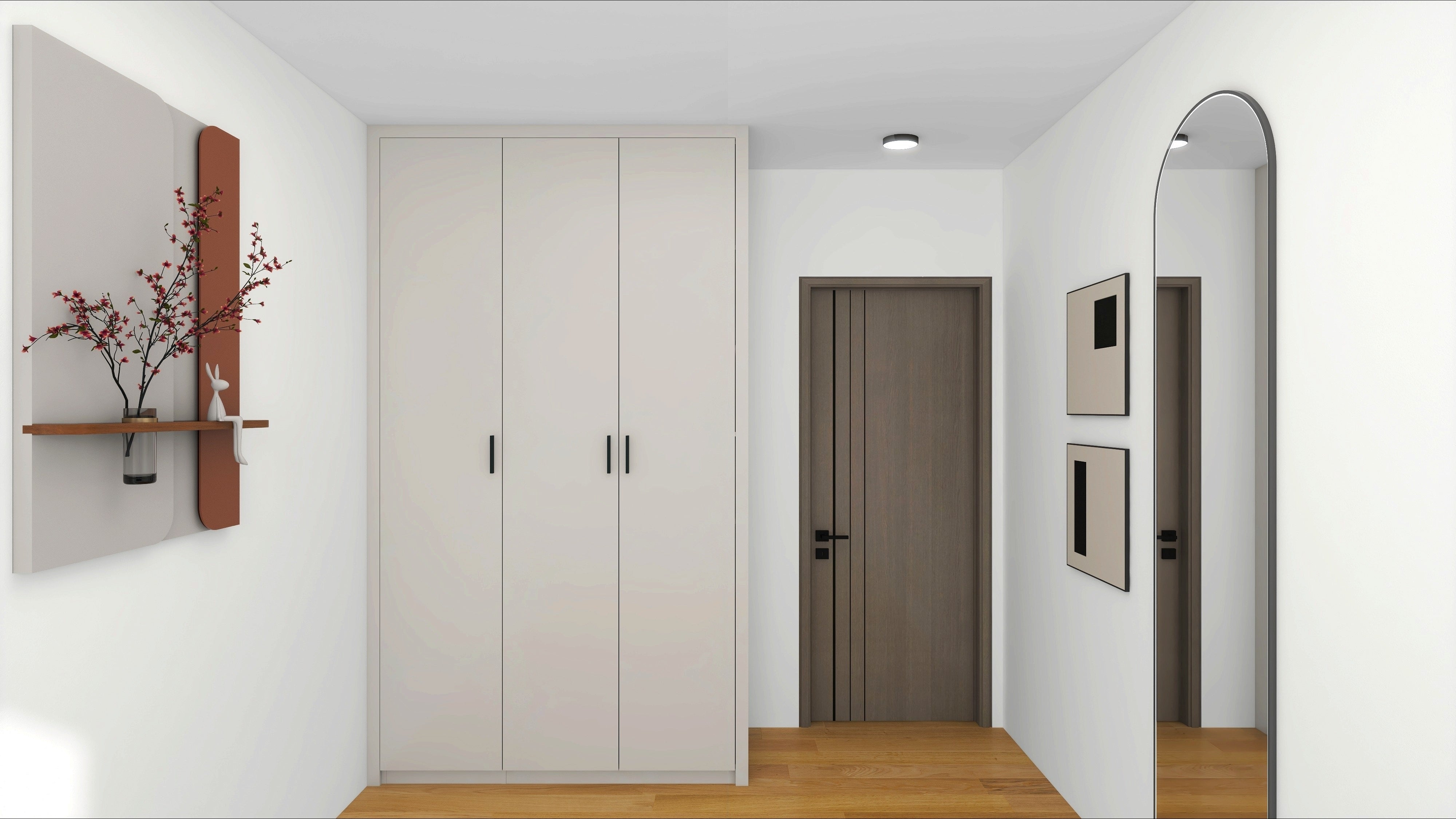 HDB 3-Door Wardrobe (Formaldehyde-Free)