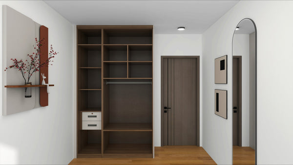 HDB 3-Door Wardrobe (Formaldehyde-Free)