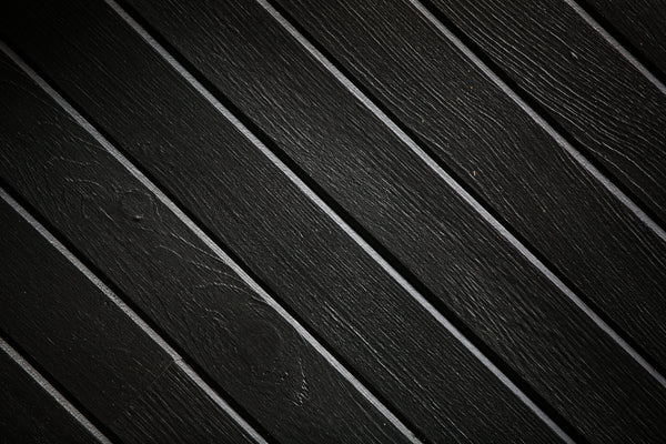 Black Wood Strips Solid Timber Singapore Carpentry Workshop