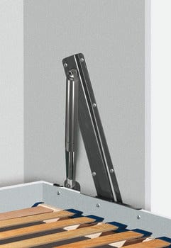 HÄFELE Murphy Bed with HÄFELE Foldaway End Mount Fitting