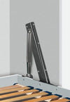 HÄFELE Murphy Bed with HÄFELE Foldaway End Mount Fitting