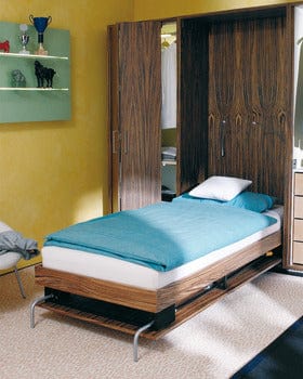 HÄFELE Murphy Bed with HÄFELE Foldaway End Mount Fitting