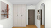 HDB 3-Door Wardrobe (Formaldehyde-Free)WardrobeL 1500 x W 600 x H 2550 mm with Fillers up to 2600mm (Double Carcass)Midsummer Grey (PWMA0530)Wardrobe Essentials Package HomeShake Oppolia Singapore Renovation Contractor Interior Designer Carpenter