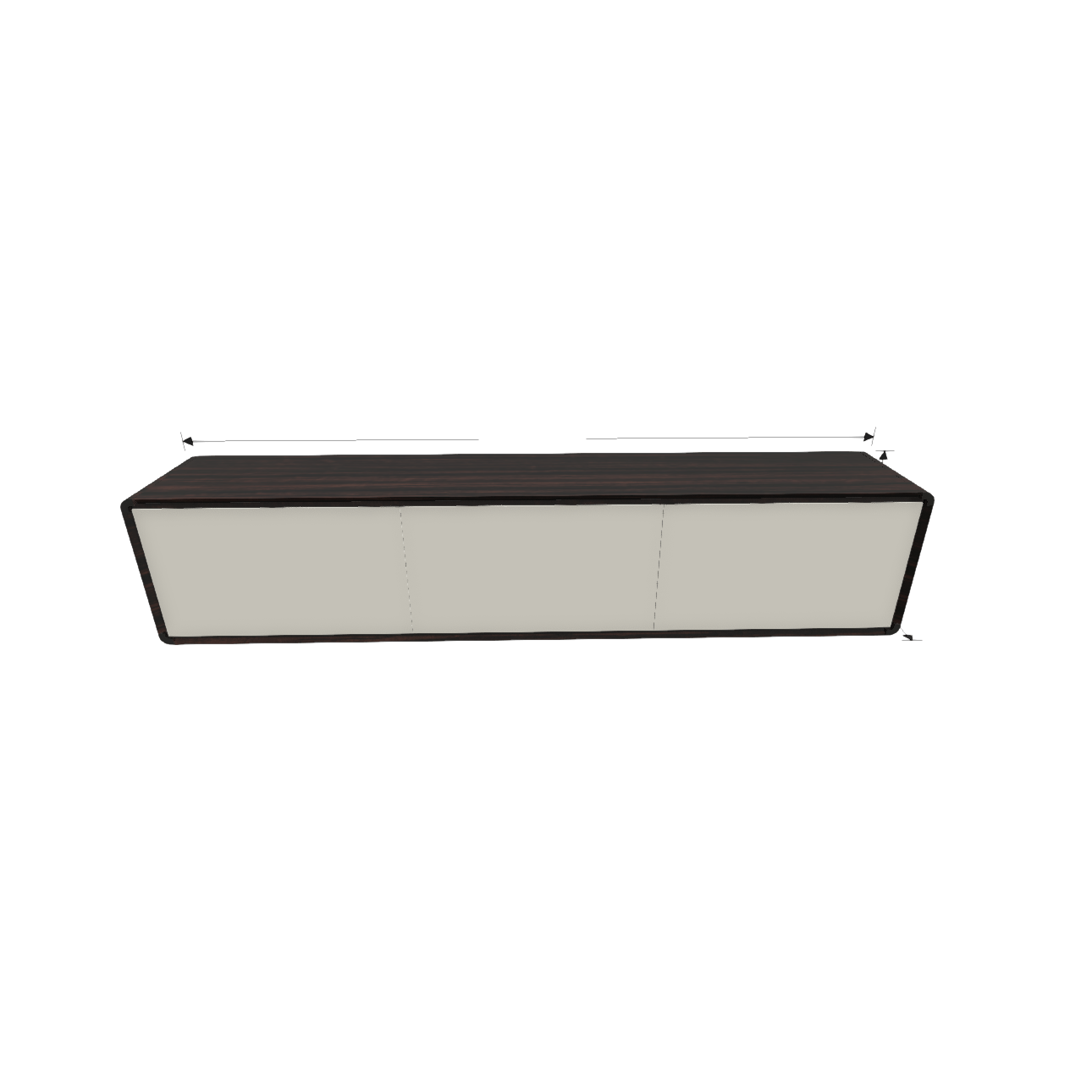 HomeShake custom-shape-diver Balmoral TV Console