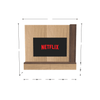 HomeShake custom-shape-diver TV Console & Feature Wall
