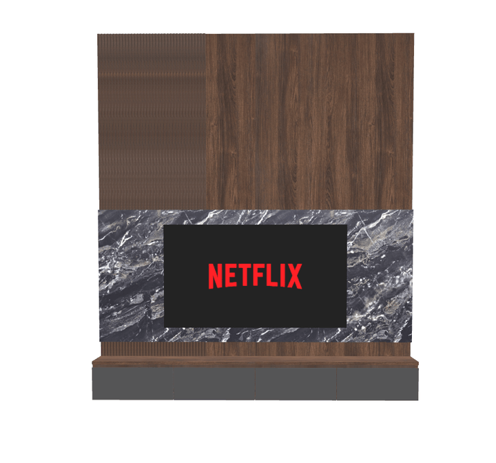 TV Console & Feature Wall (Elegant) | High Quality Bespoke Furniture ...