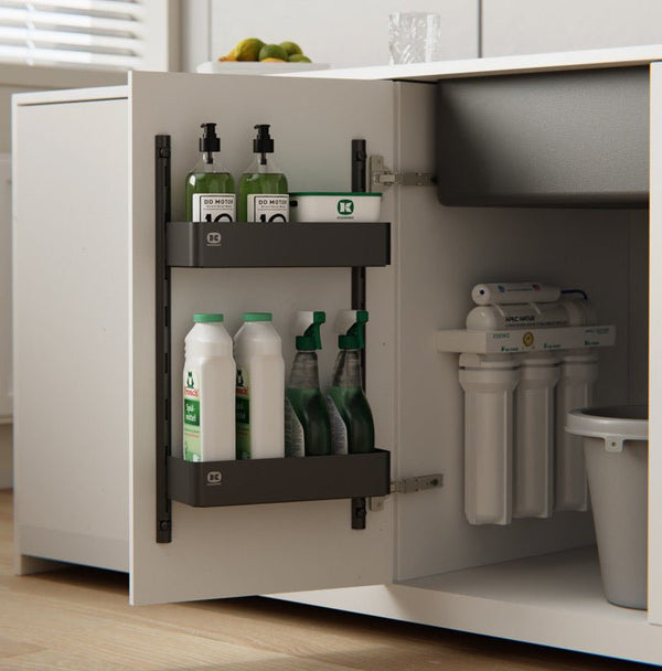 Kesseböhmer E6 Door Linked BasketKitchen HomeShake Oppolia Singapore Renovation Contractor Interior Designer Carpenter