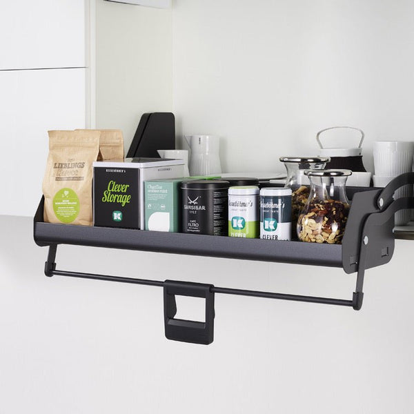 Kesseböhmer E6 Wall Cabinet Pull Down Basket iMoveKitchenSingle Layer80 cm HomeShake Oppolia Singapore Renovation Contractor Interior Designer Carpenter