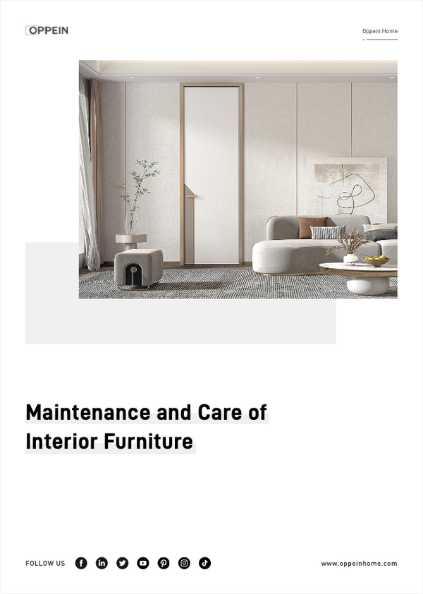 oppolia oppein furniture maintenance manual