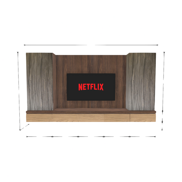 TV Console & Feature Wall