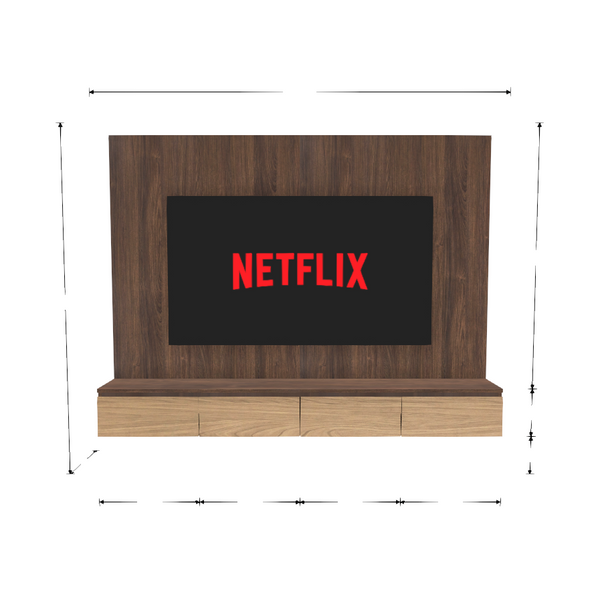 TV Console & Feature Wall