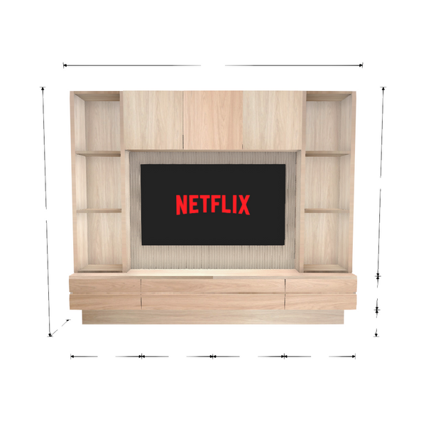 TV Console & Feature Wall