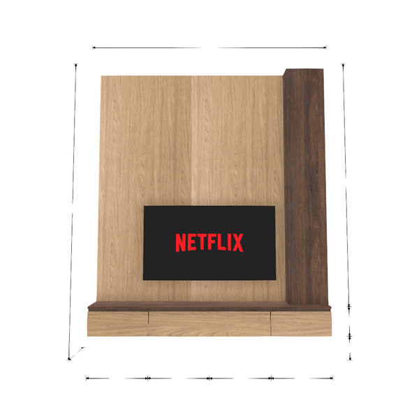 TV Console & Feature Wall