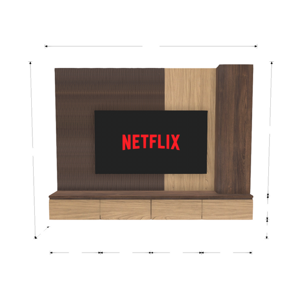 TV Console & Feature Wall