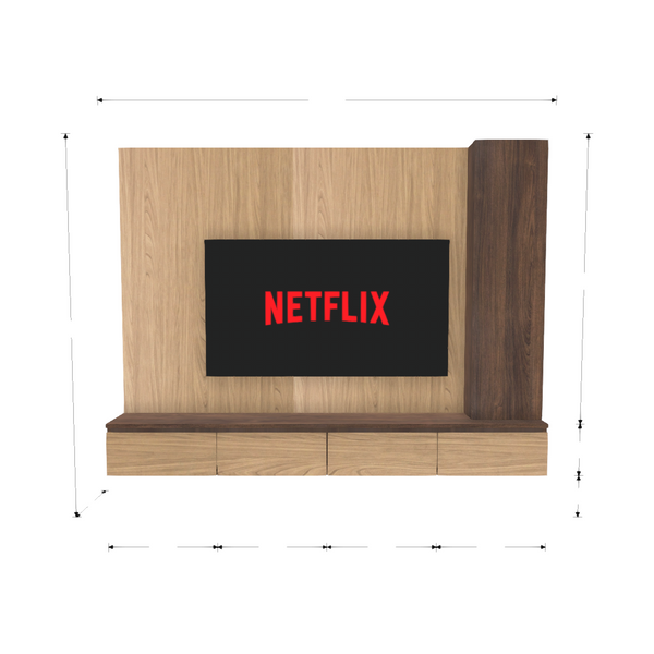 TV Console & Feature Wall