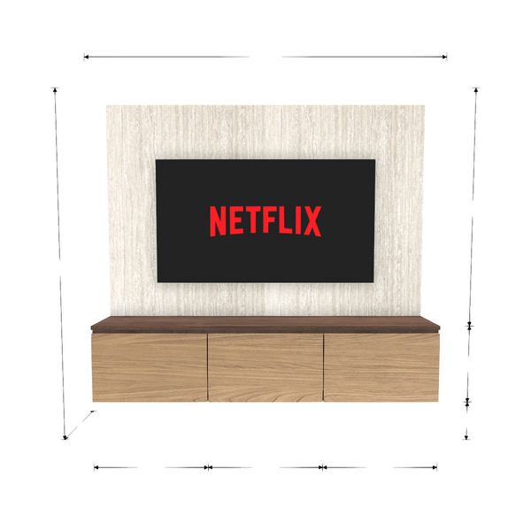 TV Console & Feature Wall