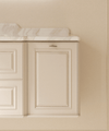 Saint Michel Vanity SetBathroom160 cmNatural Stone with Undercounted Basin HomeShake Oppolia Singapore Renovation Contractor Interior Designer Carpenter