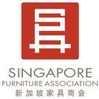 Logo of the Singapore Furniture Association with a red square and white text.