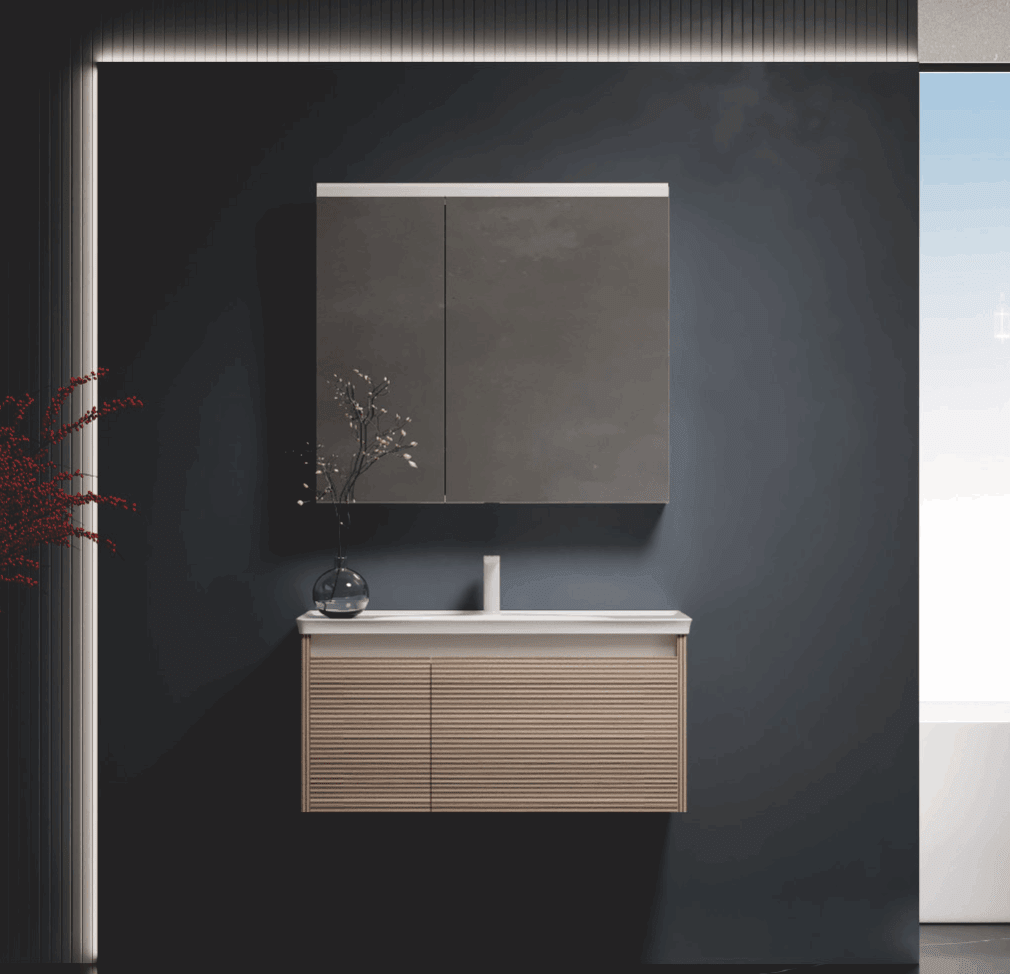 Torino Vanity SetBathroom60 cmCeramic Integrated Basin HomeShake Oppolia Singapore Renovation Contractor Interior Designer Carpenter