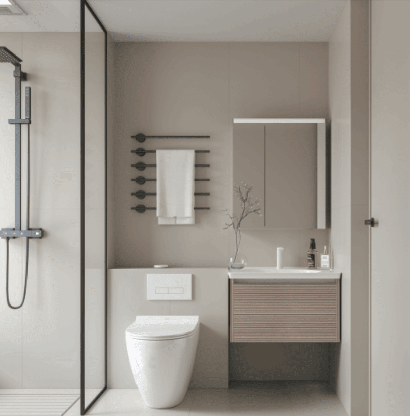 Torino Vanity SetBathroom70 cmCeramic Integrated Basin HomeShake Oppolia Singapore Renovation Contractor Interior Designer Carpenter