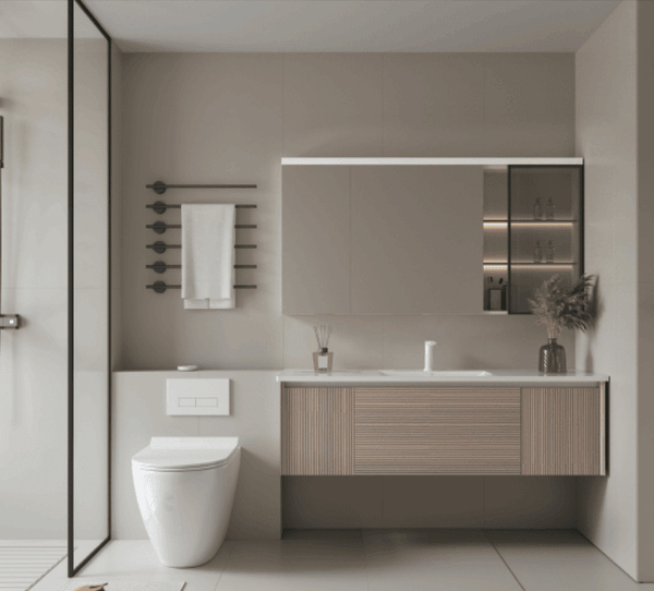 Torino Vanity SetBathroom145 cmCeramic Integrated Basin HomeShake Oppolia Singapore Renovation Contractor Interior Designer Carpenter