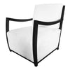 HomeShake Arm Chairs, Recliners & Sleeper Chairs White (Velvet) Berwick Armchair