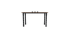 HomeShake Desks Alnwick Desk with Bamboo Legs and Eubiq Track (130cm)